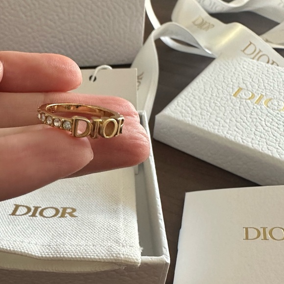 Dior Revolution Ring with care case, box, gift bag, and Dior star trinket ✨ 💍 - Picture 8 of 15